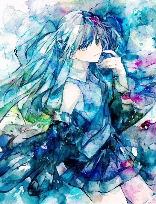 透明水彩 