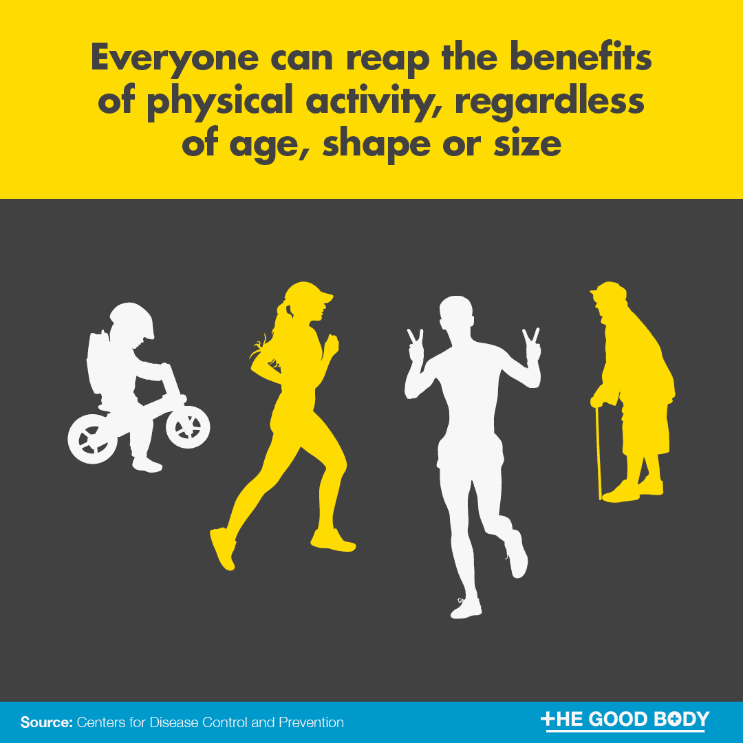 Exercise is for everyone!💪