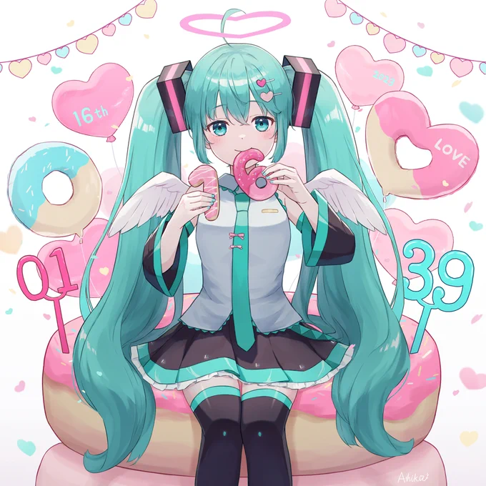 16周年おめでとう!大好き!!#初音ミク誕生祭2023 #初音ミク生誕祭2023 