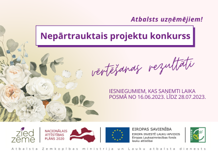 ZiedZeme's tweet photo. Izvērtēti nepārtrauktās kārtas projektu iesniegumi! https://t.co/7CdTIgwV2k https://t.co/KCAJhK0Qed