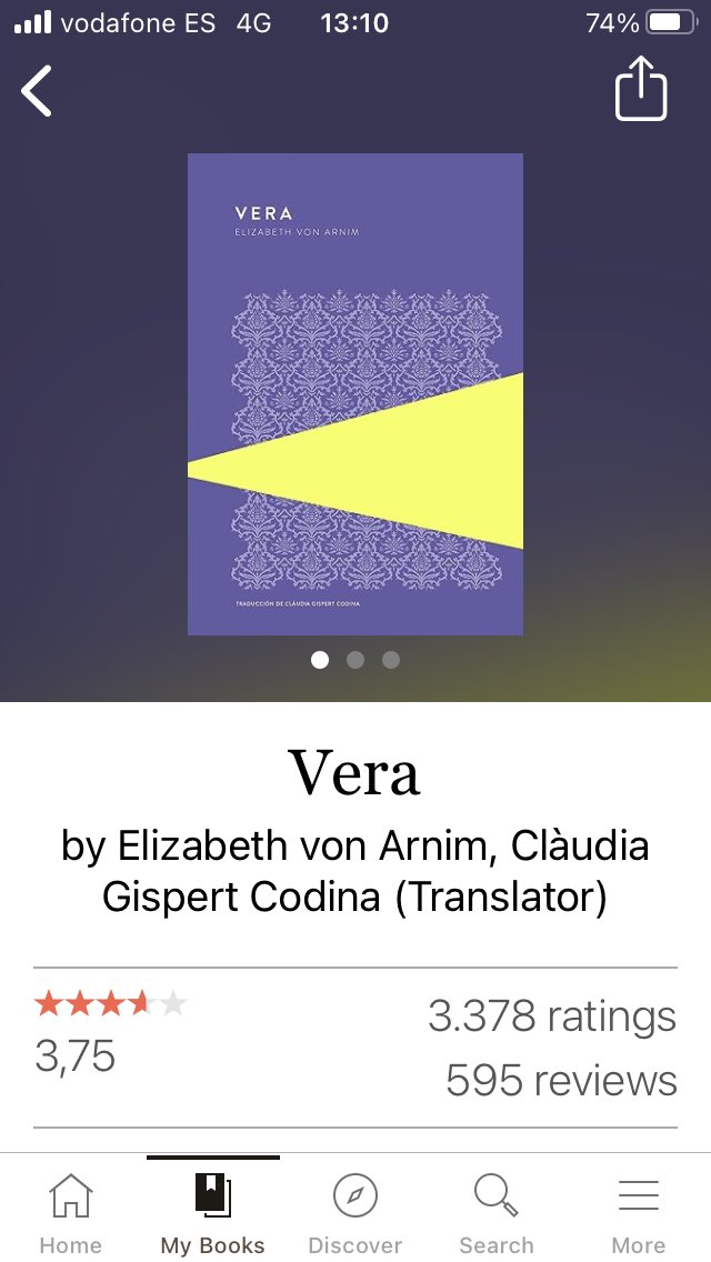 Emmadr27's tweet photo. @VanRomOni Vera, de Elisabeth von Arnim https://t.co/SntStcnmnm
