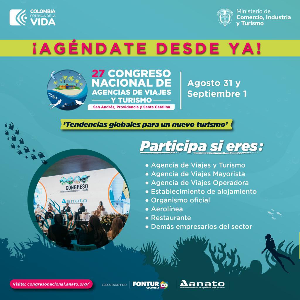 GobernacionSai's tweet photo. #SecTurismo| ¡Con grandes sorpresas y un abanico de posibilidades para la gestión turística , inicia la edición 27 del Congreso Nacional de Agencias de Viajes y Turismo de @AnatoNacional!

Este evento promete potencializar el turismo en la isla.

Visita: https://t.co/ZVMyaMh7z5 https://t.co/FaQlpv6c00