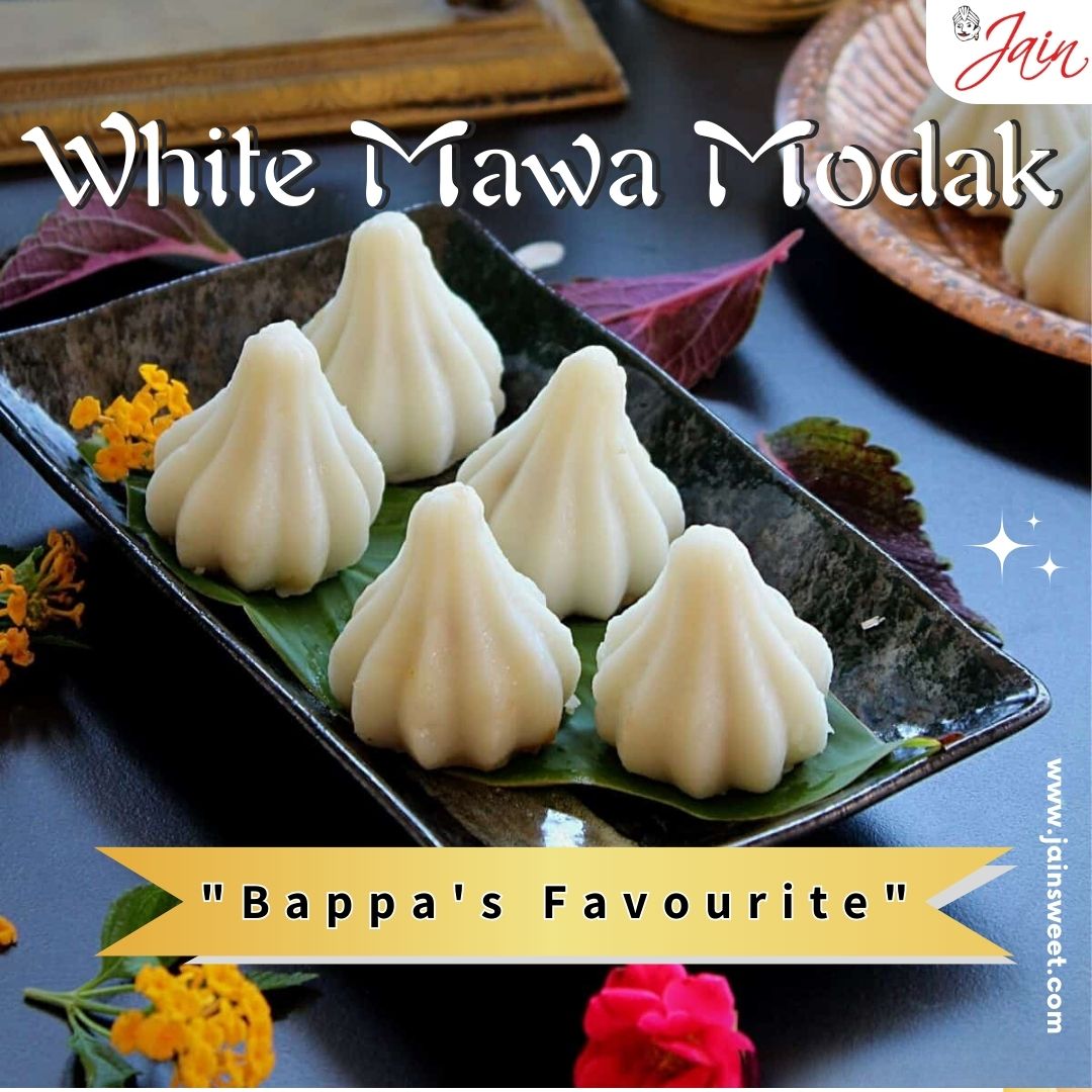 Embracing the sweetness of tradition with every bite of White Mawa Modak!!
 #GanpatiBappaMorya #ModakLove #ModakDelights #GanpatiFavourites #foodie #macrotechplanet #SweetTraditions #goregaon #FestiveSweets #ModakLove #foodlove #festival #HomemadeModaks #mumbai #DivineDesserts