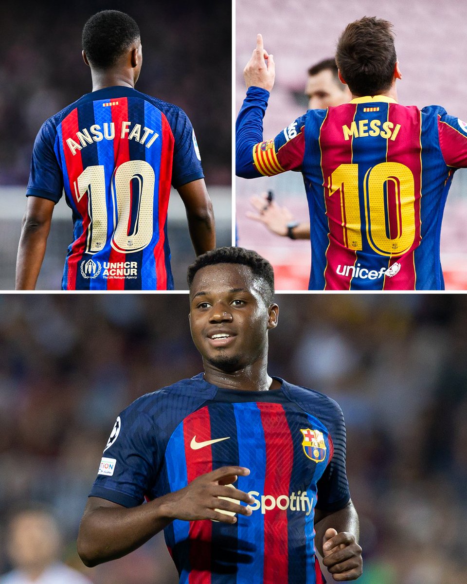 👕 Inherited the No.10 shirt from Lionel Messi
⚽️ Youngest ever Barcelona and UCL goalscorer
🎯 24 goal contributions last season
👀 Linked with move to Tottenham
✍️ Set to sign on a season long for Brighton

Ansu Fati is the signing no-one expected the Seagulls to pull off 🤯