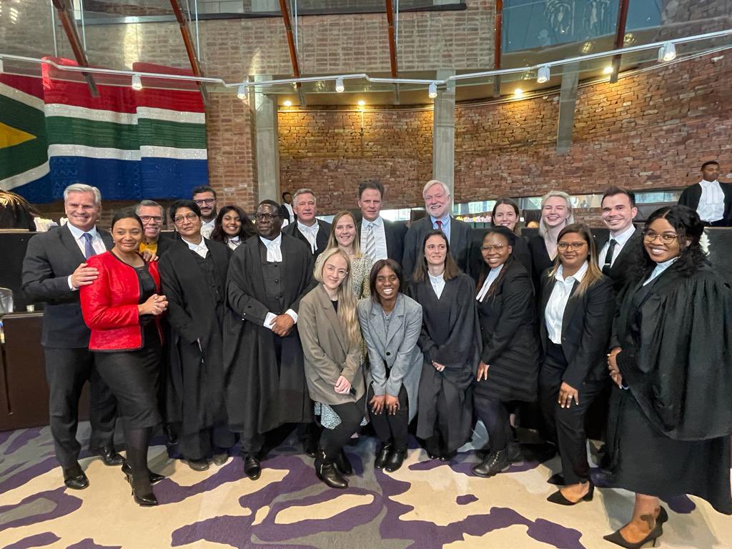 Our impressive legal team at this week's historic constitutional court challenge.