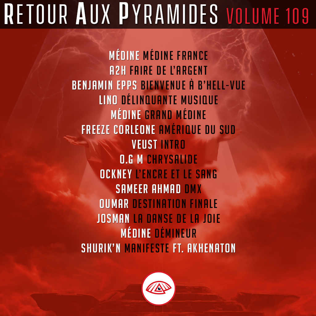 Le volume 109 de la playlist Retour Aux Pyramides est maintenant dispo.    

Comme toujours, uniquement du #rapfrançais de qualité.

linktr.ee/retourauxpyram…