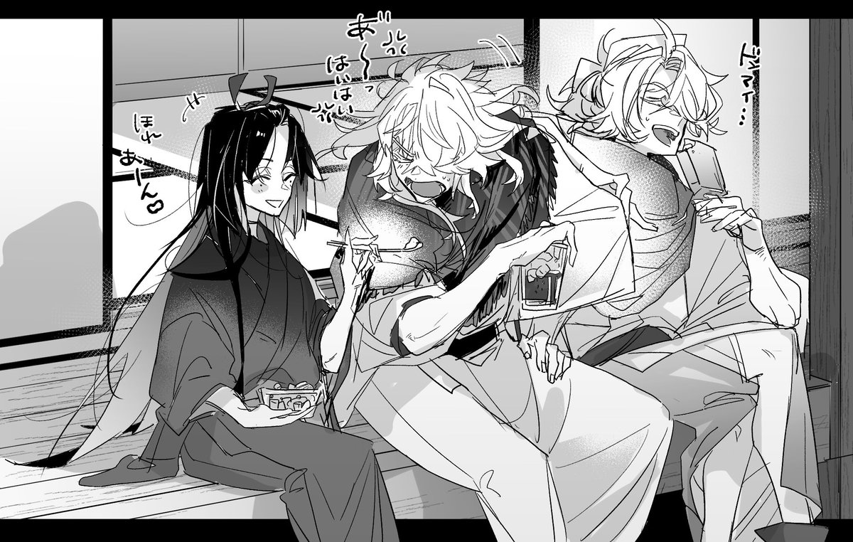 じじぃを自称してはいるけど、自分より年上の刀達から年下扱いされるのりむねさんにしかない栄養素があってですね……

※則さに含みます 