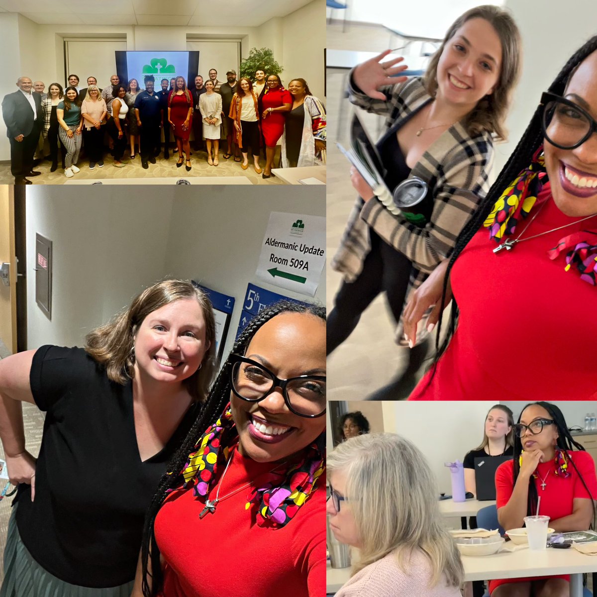 schubbard10's tweet photo. #TY Katy @stpatrickcenter for the tour!
As AlderLady I continue to build upon these relationships so that I can play my part in our resourceful response to our unhoused neighbors not just in the 10Th Ward, but for our #BelovedCity as a whole. #HousingFIRST #HowWEServe #WEStL https://t.co/ho6GdXggg8