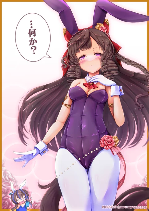 #今月描いた絵を晒そう 
🐇🐇🐇 