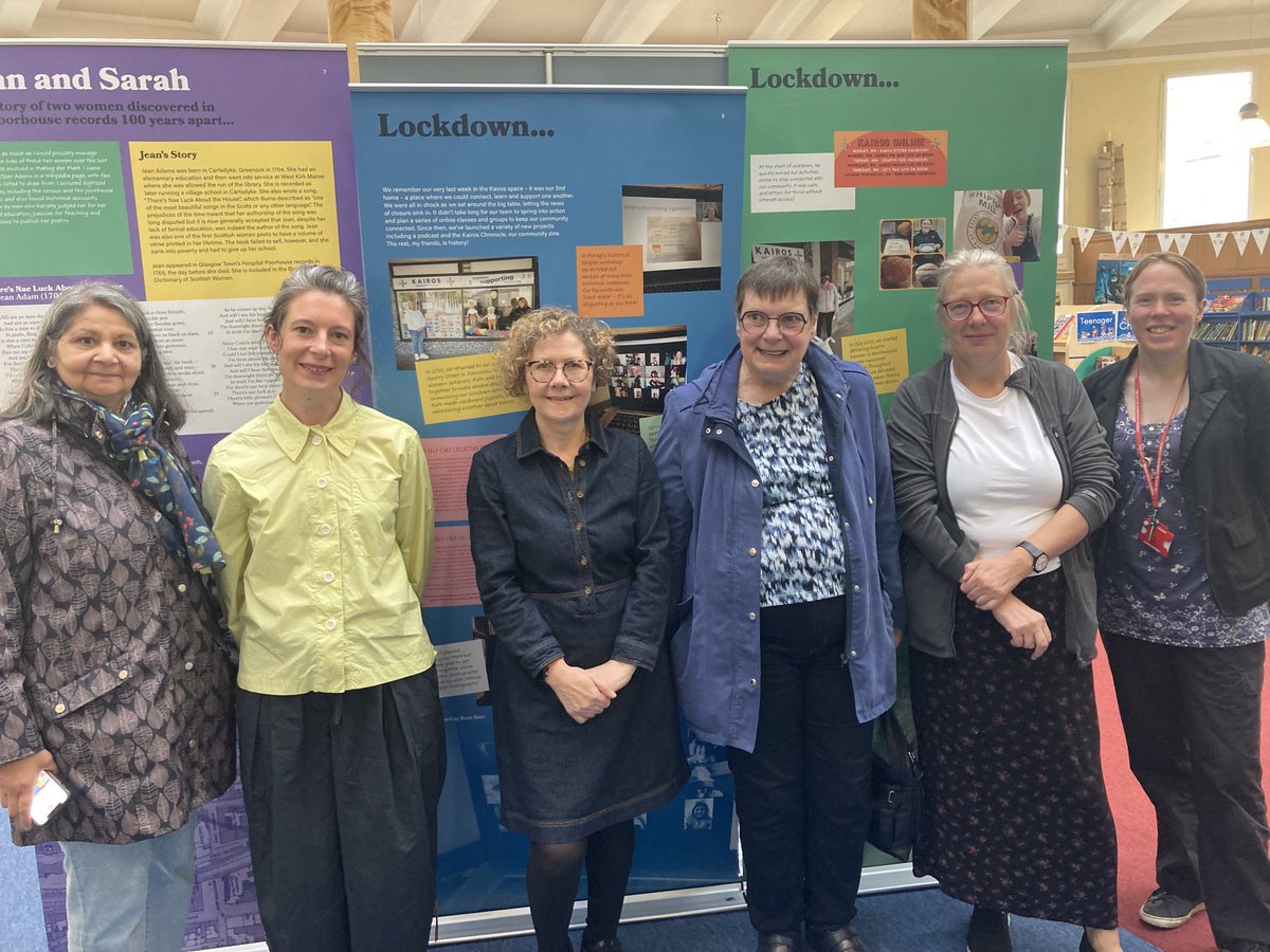 Morag_Smith_'s tweet photo. Thx to all the brilliant women who came along to see and hear about Making Her Mark from ⁦@womenslibrary⁩ ⁦@Kairos_women⁩ and RAMH Lots of questions about heritage and women in Leith! https://t.co/VQE5G6q1w8