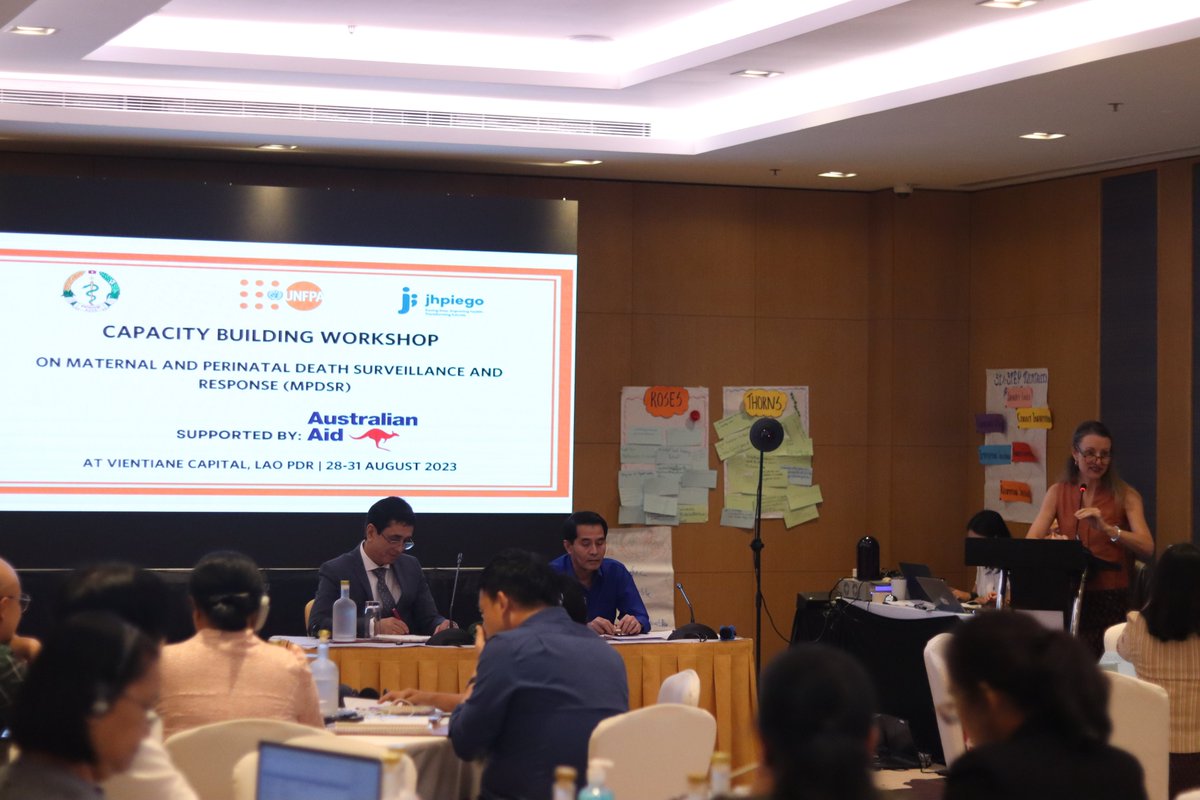 At #MPDSR workshop closing: 'We made a commitment to end preventable maternal deaths. Each one of us has a role to play. It is possible only if we understand when, why, and how women died to make impactful decisions for change' Ms Catherine @BreenKamkong @UNFPAAsiaPac