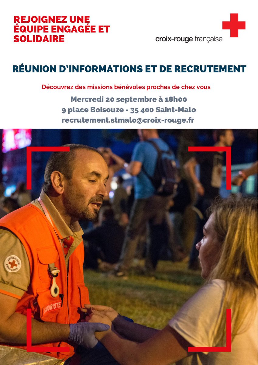 Croix-Rouge française - UL du Pays Malouin tweet media