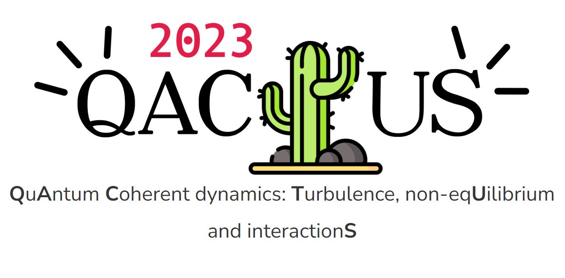 iec's tweet photo. 🌊 La Societat Catalana de Física (@SocietatF) presenta la Conferència Internacional #QACTUS2023.  

🗣️ «Dinàmica #quàntica coherent: #turbulència, sistemes fora de l’equilibri i #interaccions».
 
📆 6-8/9 - 9 h  
📍 #IEC 
🔗https://t.co/BhwnDY0S9v https://t.co/pFHtXOc9JV
