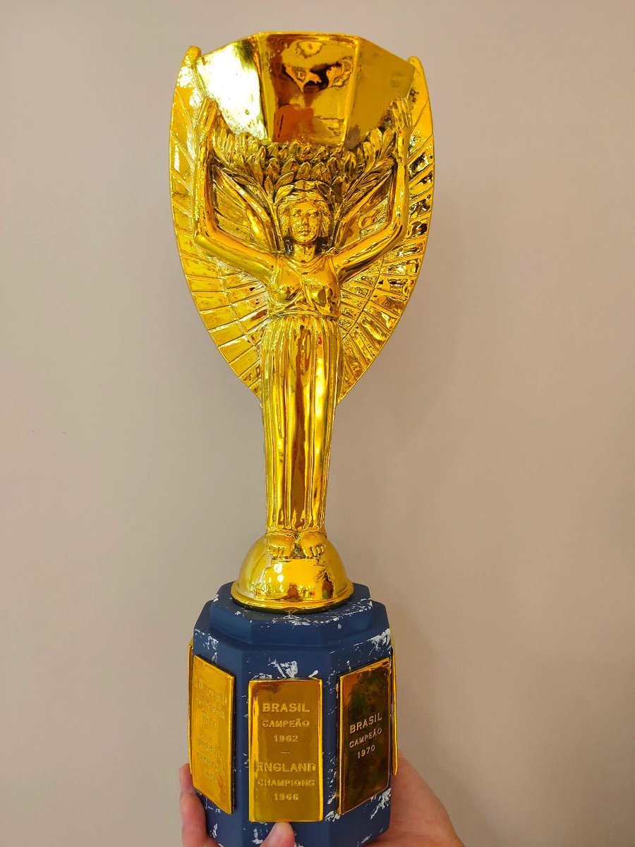 The FIFA world cup has been cancelled twice, in 1942 and 1946, due to World war II.

Here is a replica of the first ever worldcup trophy. 

#1stworldcup #worldcuphistory #worldcupcancelled #SakataSoka 

UCL Draw #viralvideo