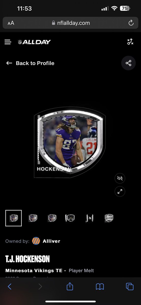 OliverTeetz's tweet photo. Hockenson Dynamic on the drop @NFLALLDAY been a big fan of his since his rookie induction. Excited to see how this evolves throughout the season. See a big year on a new extension for the TE out of Iowa! https://t.co/q74jzVNdsb