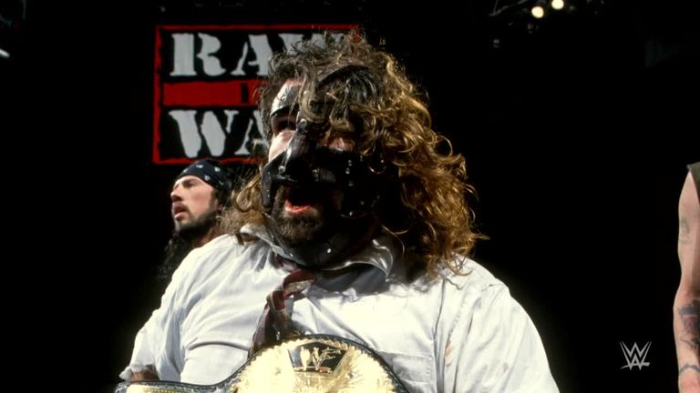 i was just thinking... Bray Wyatt and Mankind were really two of a rare kind on the mic.

they were so similar in their ability to deliver promo's with such conviction and intensity that you don't see much of nowadays, they had a unique charisma about them, i appreciate that tbh