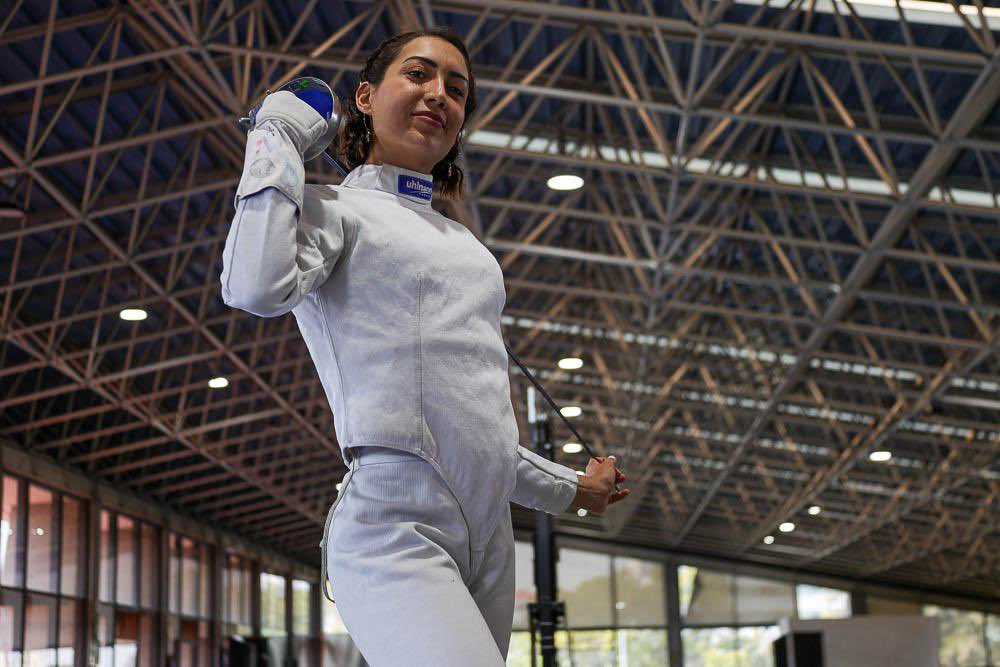 conadeoficial's tweet photo. Estoy en mi mejor versión y voy por plaza olímpica: Mariana Arceo

Con sexto lugar mundial, logró histórico resultado en pentatlón moderno femenil mexicano 🇲🇽; busca refrendar título panamericano en @santiago2023 y obtener pase a @Paris2024 🇫🇷.

👉 https://t.co/oFORX2WTyf https://t.co/Fzyd5frECq