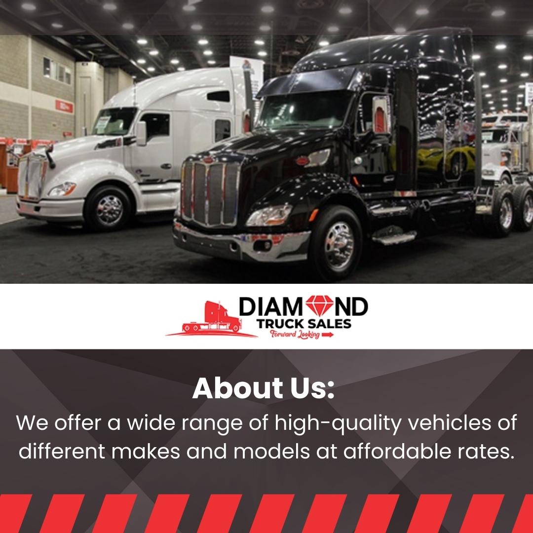 About Us : We offer a wide range of high quality vehicles of different makes and models at affordable rates.

#usedtruckdealer #daycabtrucks #sleepertrucks #usedfreightlinertrucksforsale #usedtrailers #businessloans #businessconsultant #taxplanning #bookkeeping
#truckloans