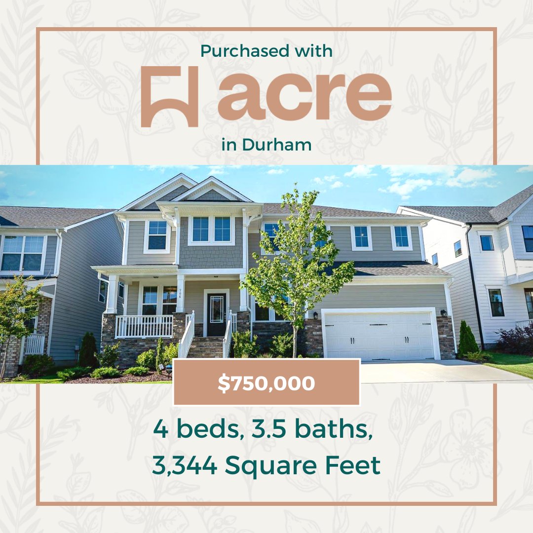 A home is so much more than an investment! It's your stage for building memories and growing as an individual, couple, or family. This home checked all the boxes for these Acre Residents.  Conveniently located close to their church AND within an appreciating neighborhood