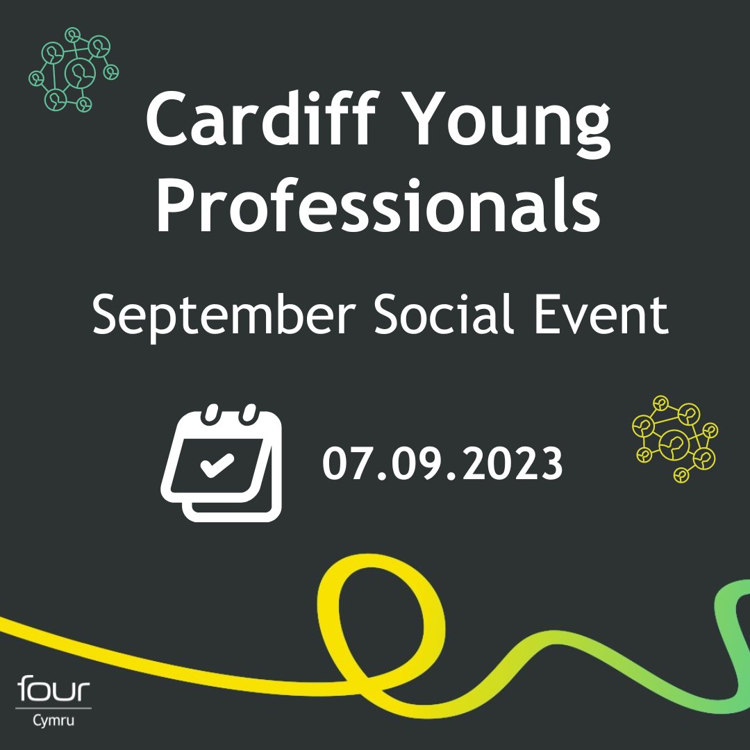 CALLING ALL CARDIFF YOUNG PROFESSIONALS!📣

Four Cymru are sponsoring this networking event where you will able able to connect &amp; grow with other like-minded individuals in a relaxed, friendly and non-pressured environment.  

Sign up > bit.ly/453Dzzn  

#FourCymru