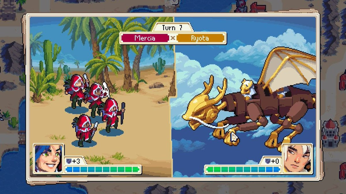 WargrooveGame's tweet image. — "WAT? Is there a Wargroove sequel?" 
😌 YES
— "And is there a demo available?" 
👌OH YES store.steampowered.com/app/1346020/Wa… 
— "So why don't you put Wargroove 1 on sale then?"
💸It's your lucky day: store.steampowered.com/app/607050/War…

 Wargroove is 60% OFF in the #StrategyFest! ⚔️