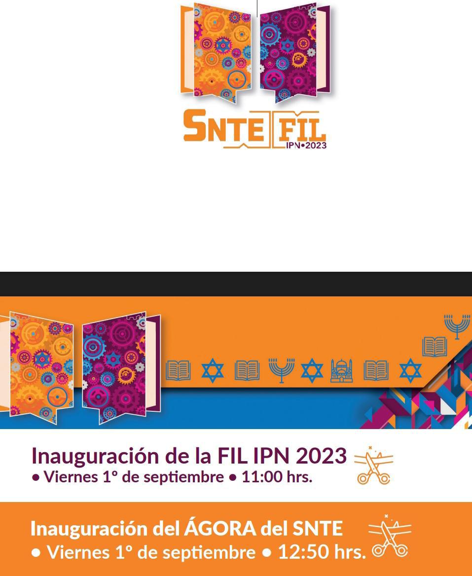 secc11cdmx's tweet photo. 📝 #SnteFIL 📝

👉Qué inicie la cuenta regresiva ⌛️ Los maestr@s del #SNTE 👩‍🏫📚👨‍🏫 se alistan para participar con sus obras en la 𝐄𝐝𝐢𝐜𝐢ó𝐧 𝟒𝟎 de la #FILIPN2023 🪶

Asiste al stand #SnteFIL 📝 a la presentación de libros 📔 conferencias 🗣️ experiencias docentes 🧑‍💼 y más 👨‍🎨 https://t.co/malfhda00S