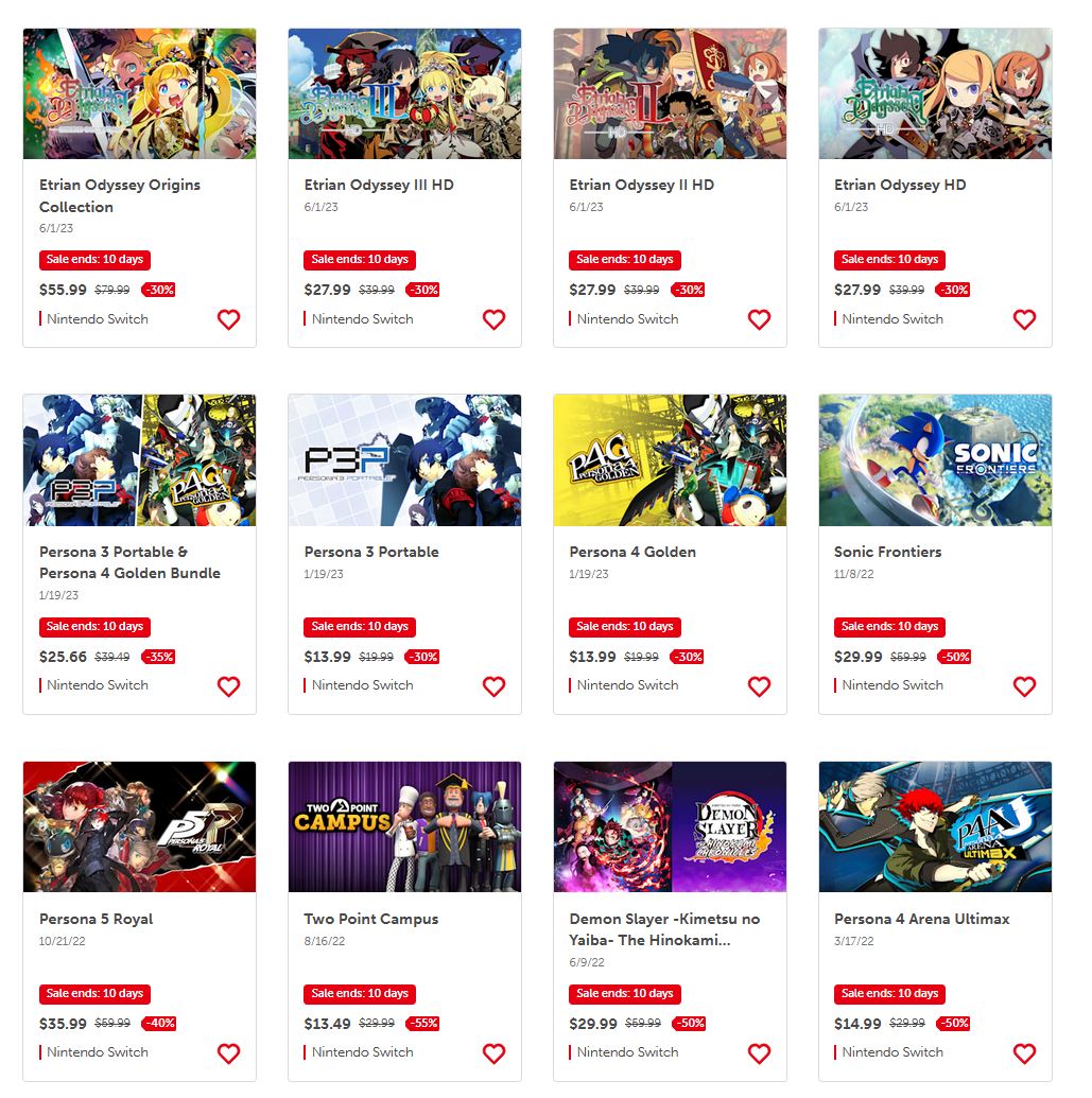 videogamedeals's tweet photo. SEGA Sale via eShop. https://t.co/zsjSIeYwst https://t.co/ndWGnTkDW1