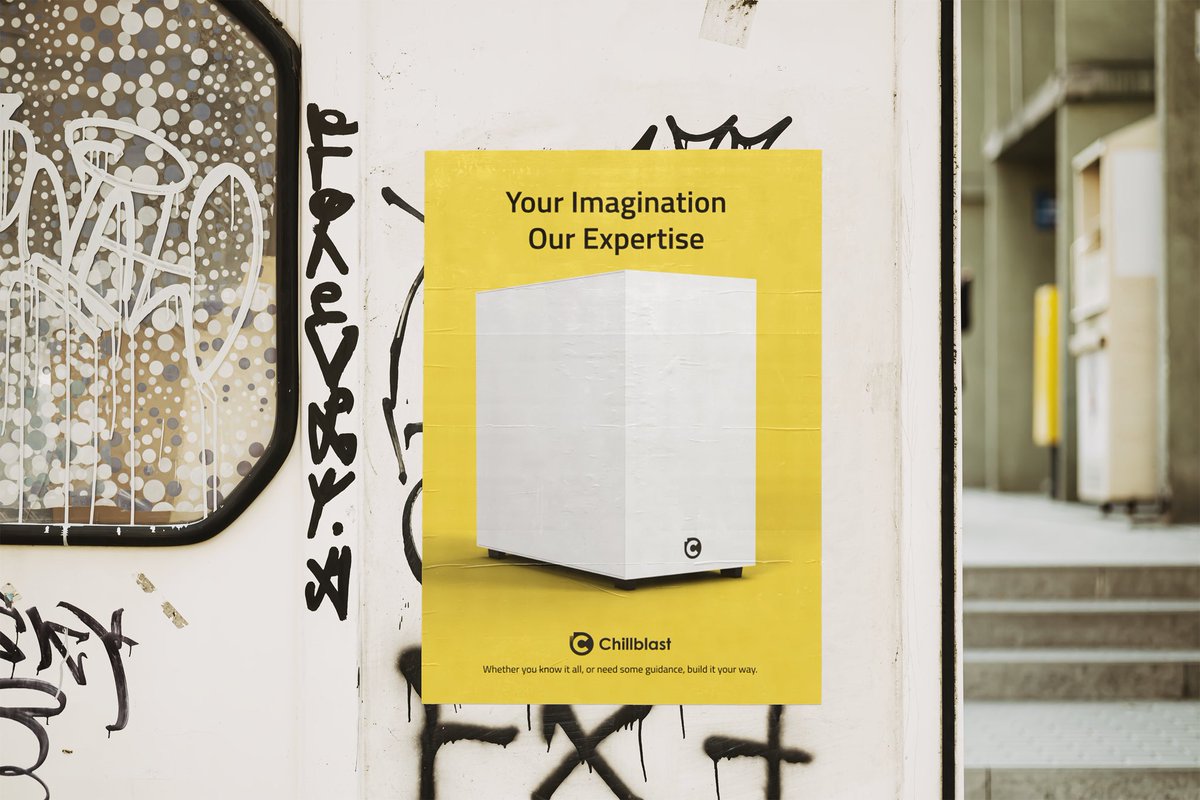 emstakingover's tweet image. “Your Imagination, Our Expertise”

Create posters to promote the @Chillblast Custom PC Configurator where you can build your own perfect PC from scratch @OneMinuteBriefs 

#AchieveAmazing