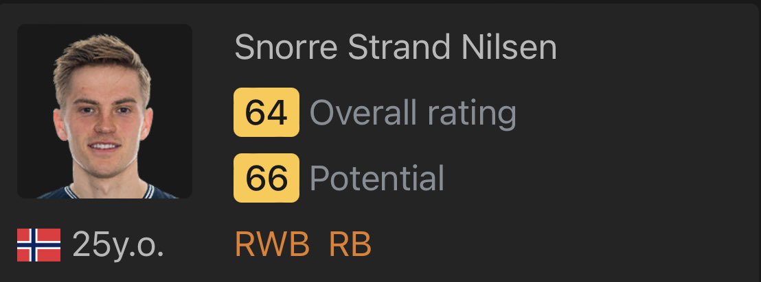 Noterar trenden med danska spelare som kör förnamn på tröjorna som om de vore artistnamn alá brazil och nu är en stor fotbollsdröm för iaf mig att Norge följer trenden.
Pittiga Norge.
<a href="/TuttoBalutto/">TuttoBalutto</a> 
#fotboll #freesnorre