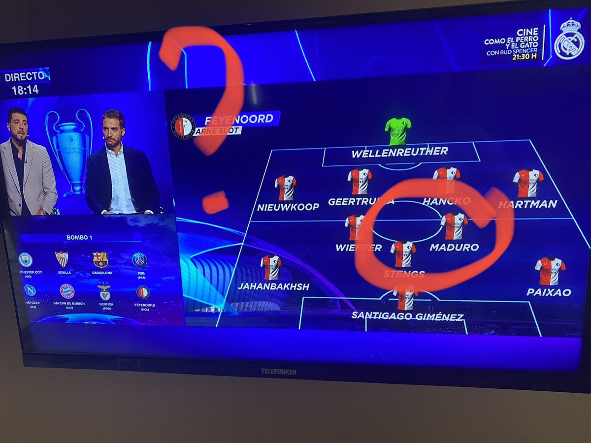Mr_Ed_69's tweet photo. Op RealMadrid TV blijken we een nieuwe speler te hebben??? #feyenoord https://t.co/Er0DBwSEVV