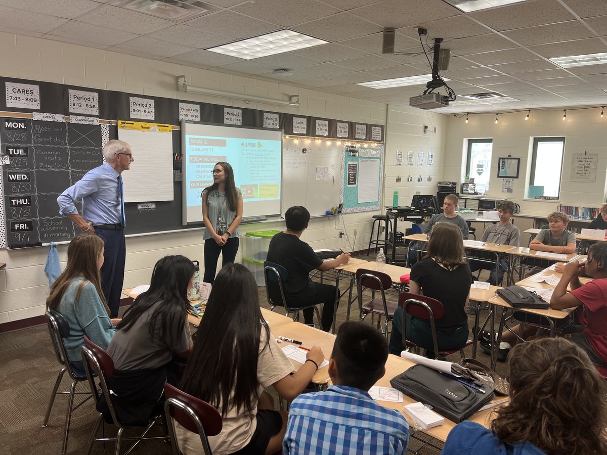 GovEvers's tweet photo. Nothing better than being back in school!

Great to be in Menomonie to kick off a brand new school year. https://t.co/cN83CWMnHt