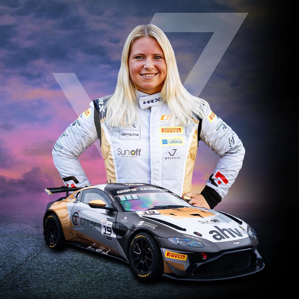 jessbackman's tweet photo. Race week! 🤩
5th round of @gt4series at @GermanGrandPrix 🇩🇪
Below you find the schedule for the weekend ⏱️
Read more: https://t.co/js8ajmnW6n
#jabaeckman #racingone #amrdriveracademy #garageportexperten #sunoffnorr #fiawim https://t.co/lfMAtN3syk