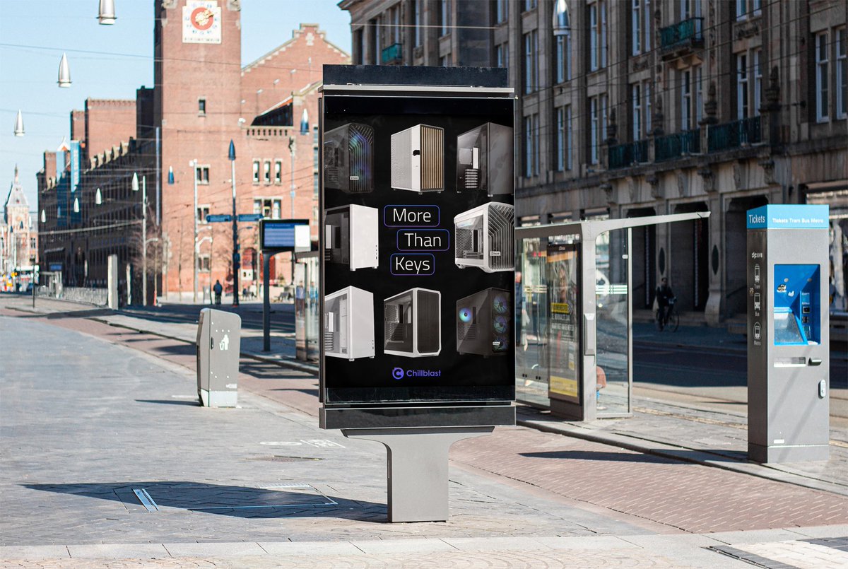 emstakingover's tweet image. “More Than Keys”

Create posters to promote the @Chillblast Custom PC Configurator where you can build your own perfect PC from scratch @OneMinuteBriefs 

#AchieveAmazing