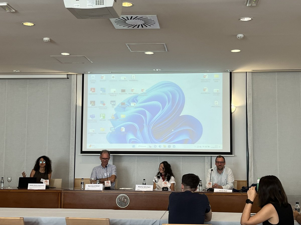 Friedolin Merhout (@fmerhout) on Twitter photo Closing off day 2 at #ACES2023 with a roundtable on experimental methods in sociology with <a href="/AmaliaAlvarezB/">Amalia Alvarez</a>, Jonas Radl (<a href="/Effort_Project/">EFFORT Project</a>), and co-organizers of the first ACES Bernhard Kittel and Klarita Gërxhani. What’s the status of and where does exp soc go from here? Closing off day 2 at #ACES2023 with a roundtable on experimental methods in sociology with <a href="/AmaliaAlvarezB/">Amalia Alvarez</a>, Jonas Radl (<a href="/Effort_Project/">EFFORT Project</a>), and co-organizers of the first ACES Bernhard Kittel and Klarita Gërxhani. What’s the status of and where does exp soc go from here?