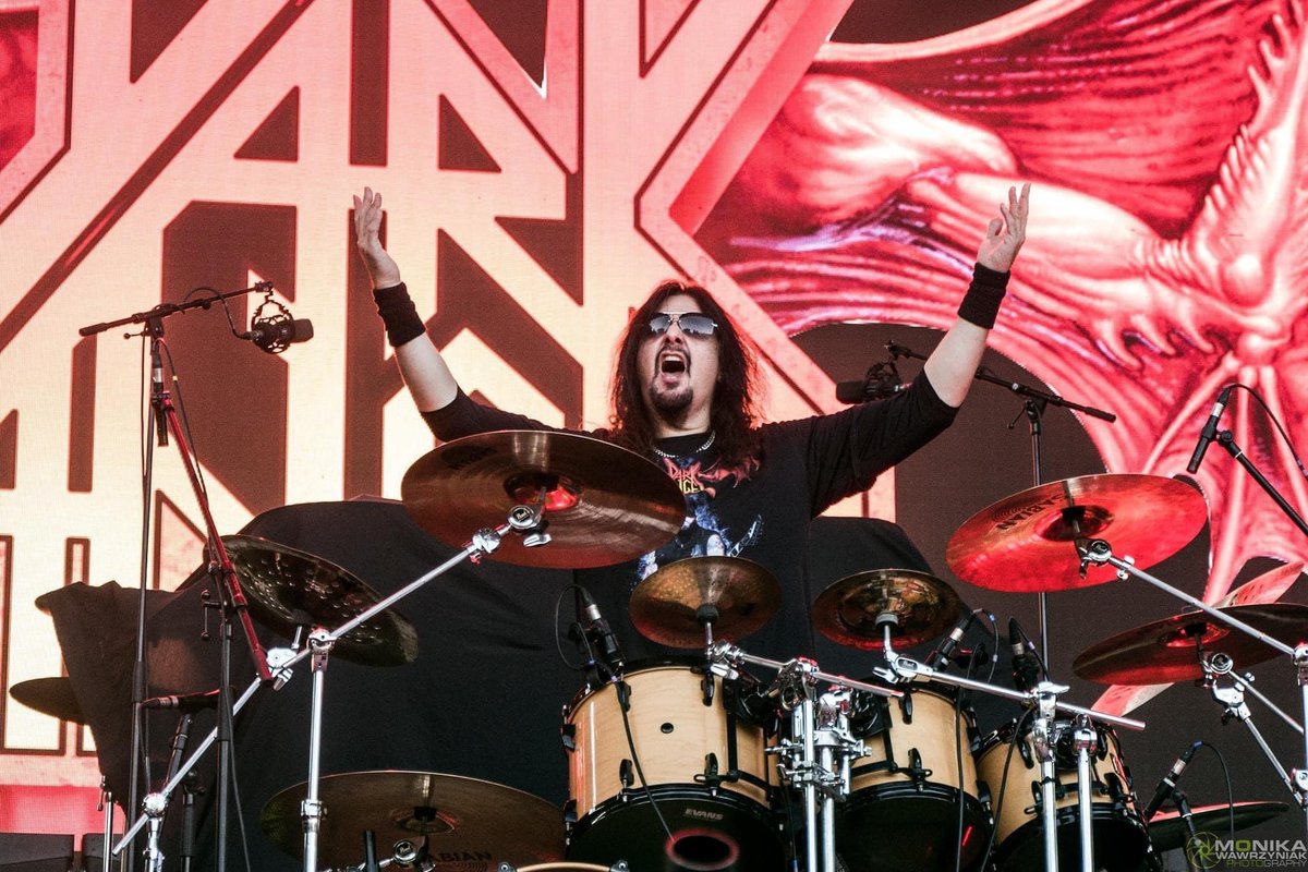 Join us in wishing our brother the Atomic Clock <a href="/GeneHoglan/">Gene Hoglan</a> an amazing birthday!  Show him some love!  Happy Birthday Gene! 

Photo courtesy of Monika Wawrzyniak Photography

#overlordsoftheunderground #darkangelthrash #darkfuckingangel #birthday #metal #thrashmetal #genehoglan