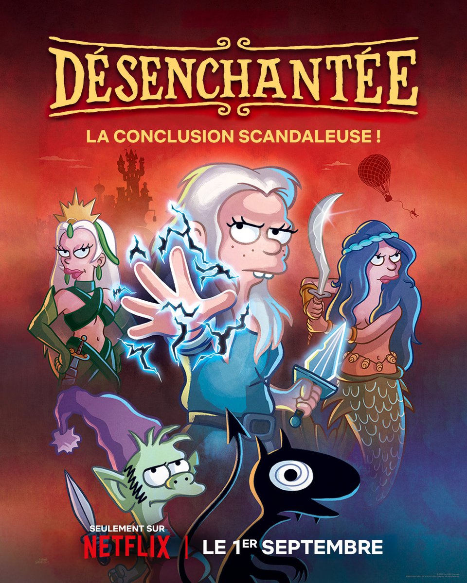 NetflixFR's tweet photo. Désenchantée partie finale, demain, à 9h01. https://t.co/VAQbWMcCbC