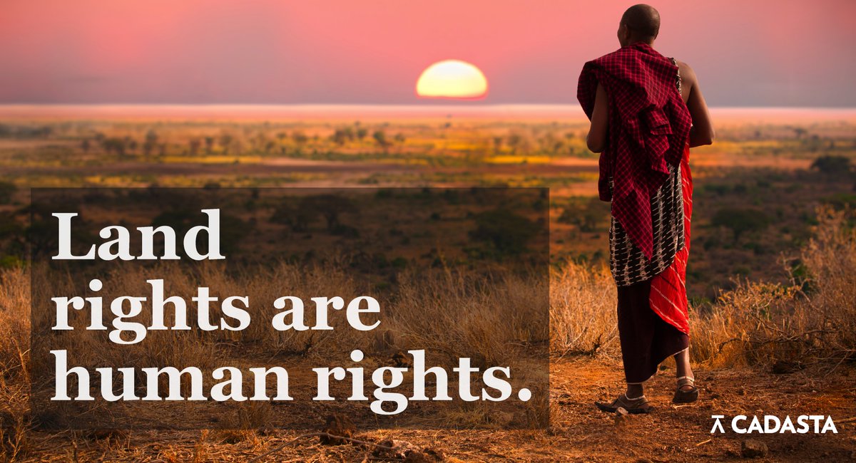 Land rights are the foundation of stability and prosperity and lie at the heart of addressing two existential crises facing our world: #climatechange and inequality.

#landrights #tenuresecurity