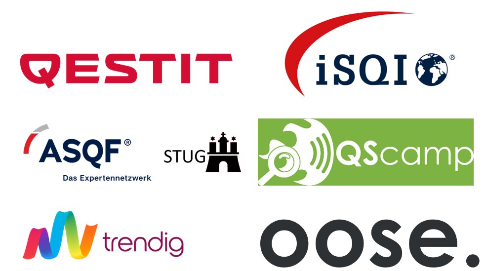 Testhexe's tweet photo. #qscamp Morgen geht es los! Vielen Dank an unsere Sponsoren und #PartnerInTest #StugHH @QESTIT_GROUP @iSQICert @yourasqf @trendig @ooseNews #trendig https://t.co/kLvX44isuK