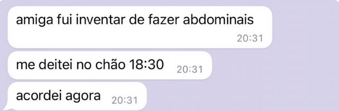 Disposto assim hoje: