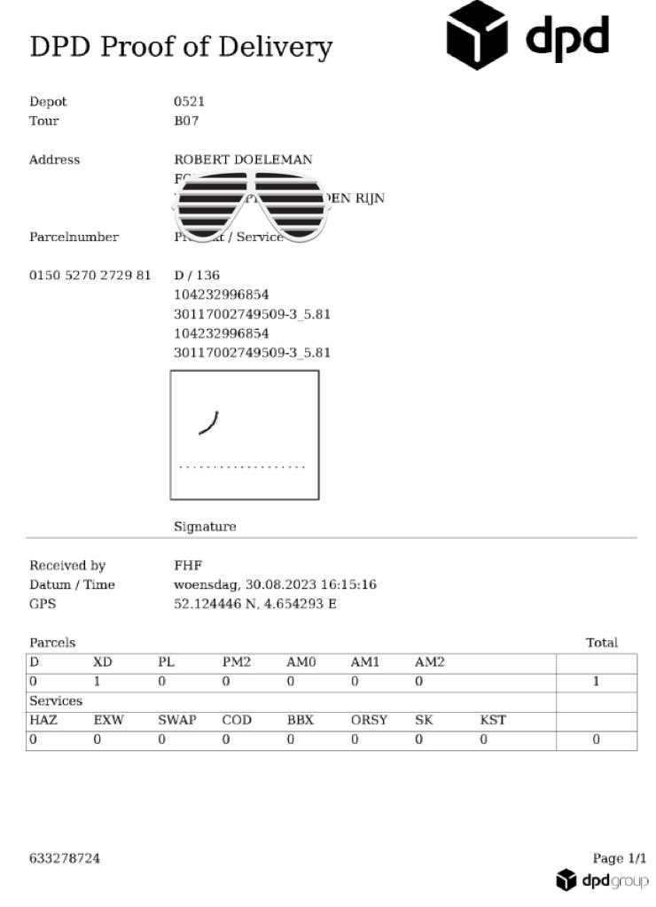 God damn <a href="/dpdNL/">DPD Pakketservice NL</a> is this proof of delivery? Did not sign. Did not receive anything. Did not get any paper in the mailbox.