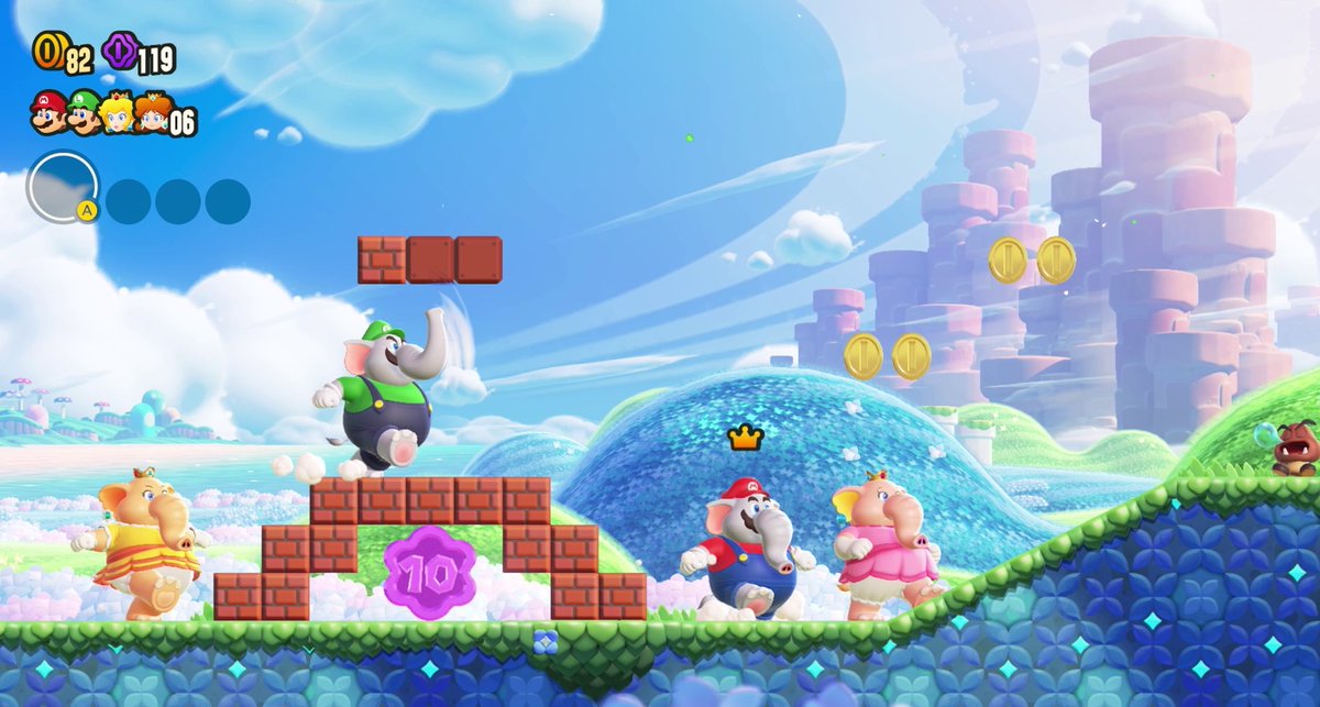 HYPEse's tweet photo. Nintendo visade upp runt 15 minuter gameplay från Super Mario Bros Wonders. Ser minst sagt bra ut.

https://t.co/XCROBJIbzZ https://t.co/D4mBltodPH