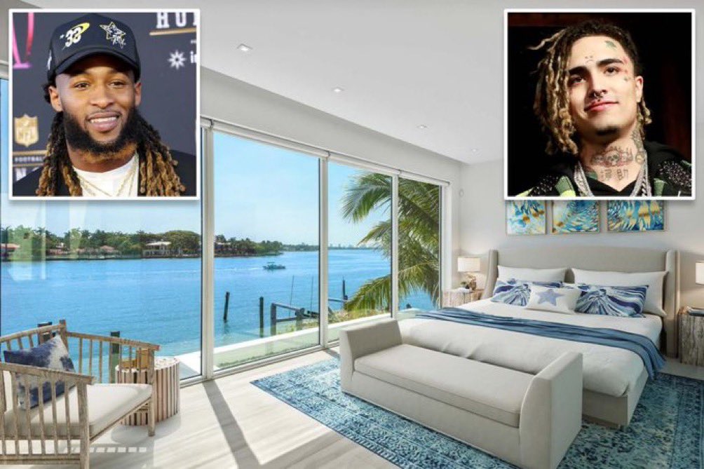 Lil Pump sold his Miami Beach home to Green Bay Packer Aaron Jones for $7M..
Lil Pump paid $4.65 million for it in 2019.. making it a great investment. 🤑