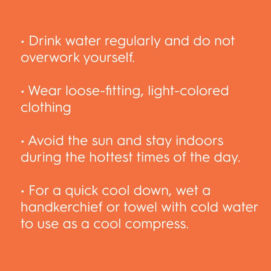 Pregnancy during the summers can be difficult to cope with, especially because pregnancy can make you more vulnerable to heat. @lapublichealth is sharing some great tips for pregnant people looking for relief from the heat. #HeatSafeLA #HeatRelief4LA