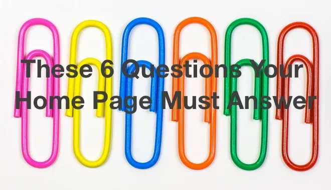 Your Website Is Doomed If Your Homepage Doesn't Answer These 6 Question 
buff.ly/3lTeVfL 

#WebsiteSuccess #DigitalStrategy