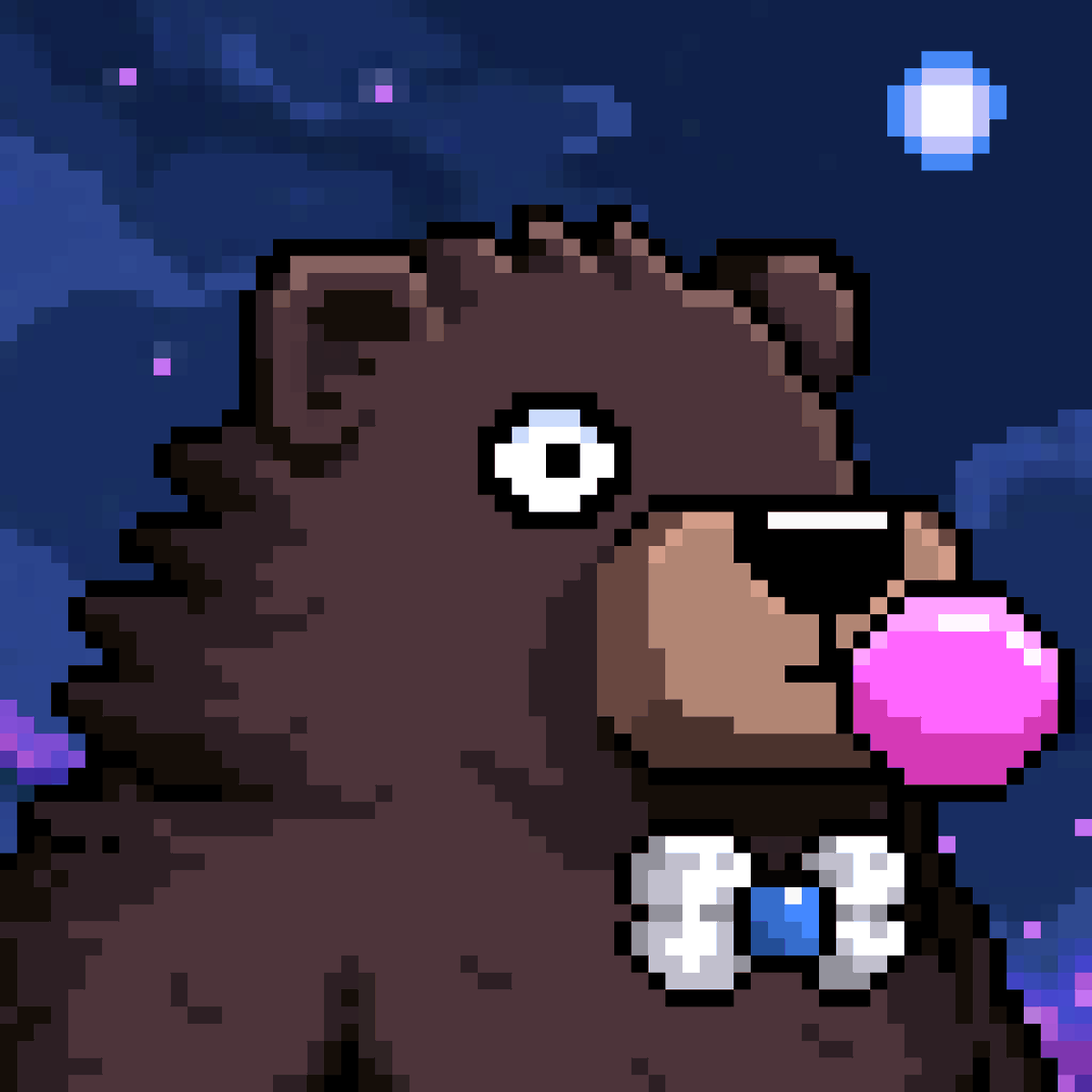 I don't eat bubble gum, but I like the smell  🐻🫧