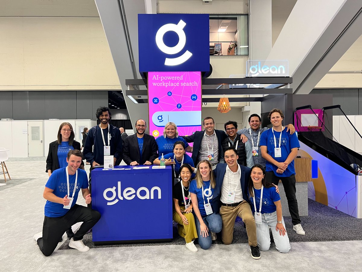 Wondering what all the <a href="/glean/">Glean</a> hype is about?

Visit us at #googlecloudnext booth #1501 for slick demos and fun giveaways!

#generativeai #futureofwork #artificialintelligence #ai