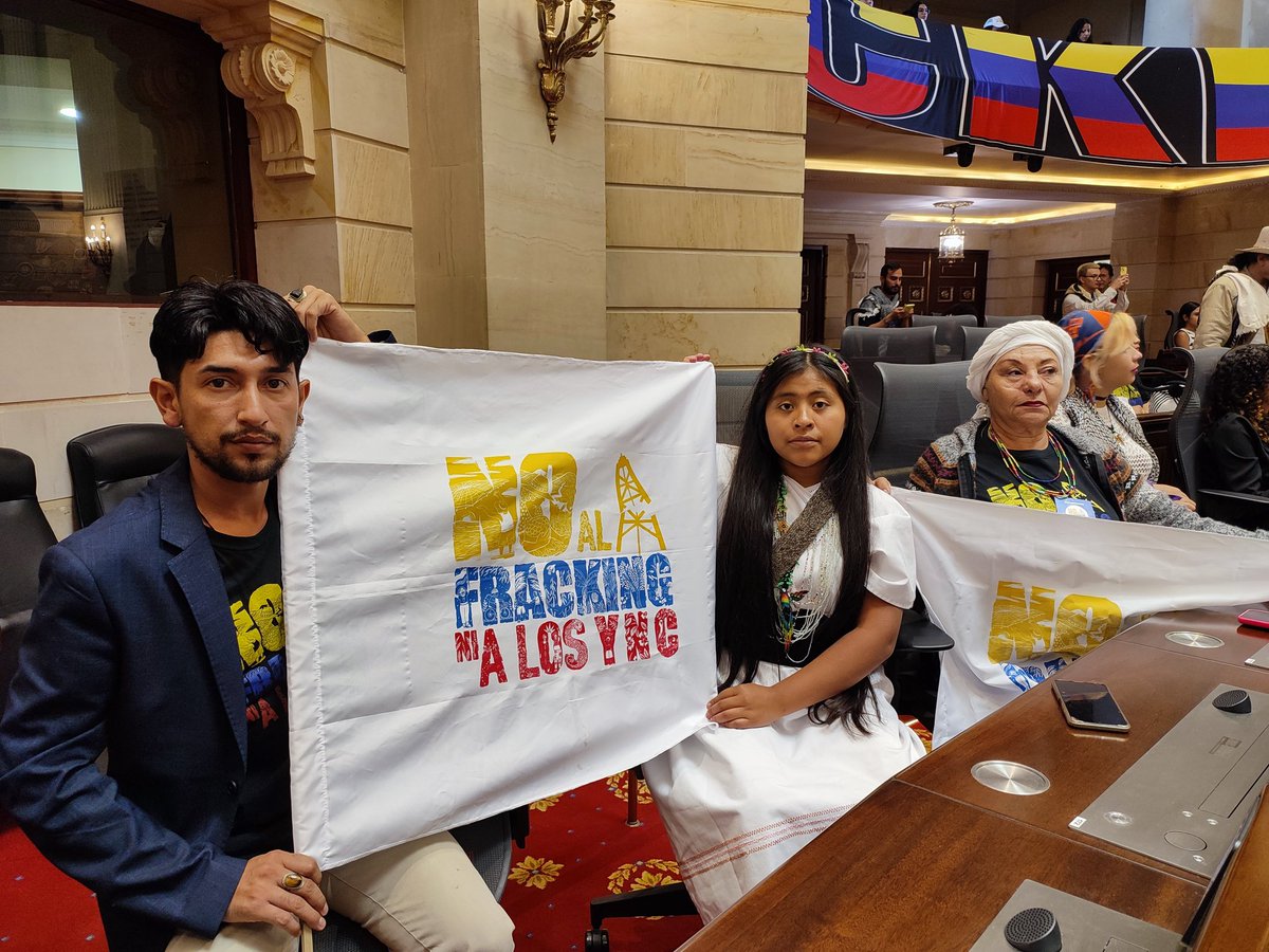 Alianza Colombia Libre De Fracking #SinYNC tweet media