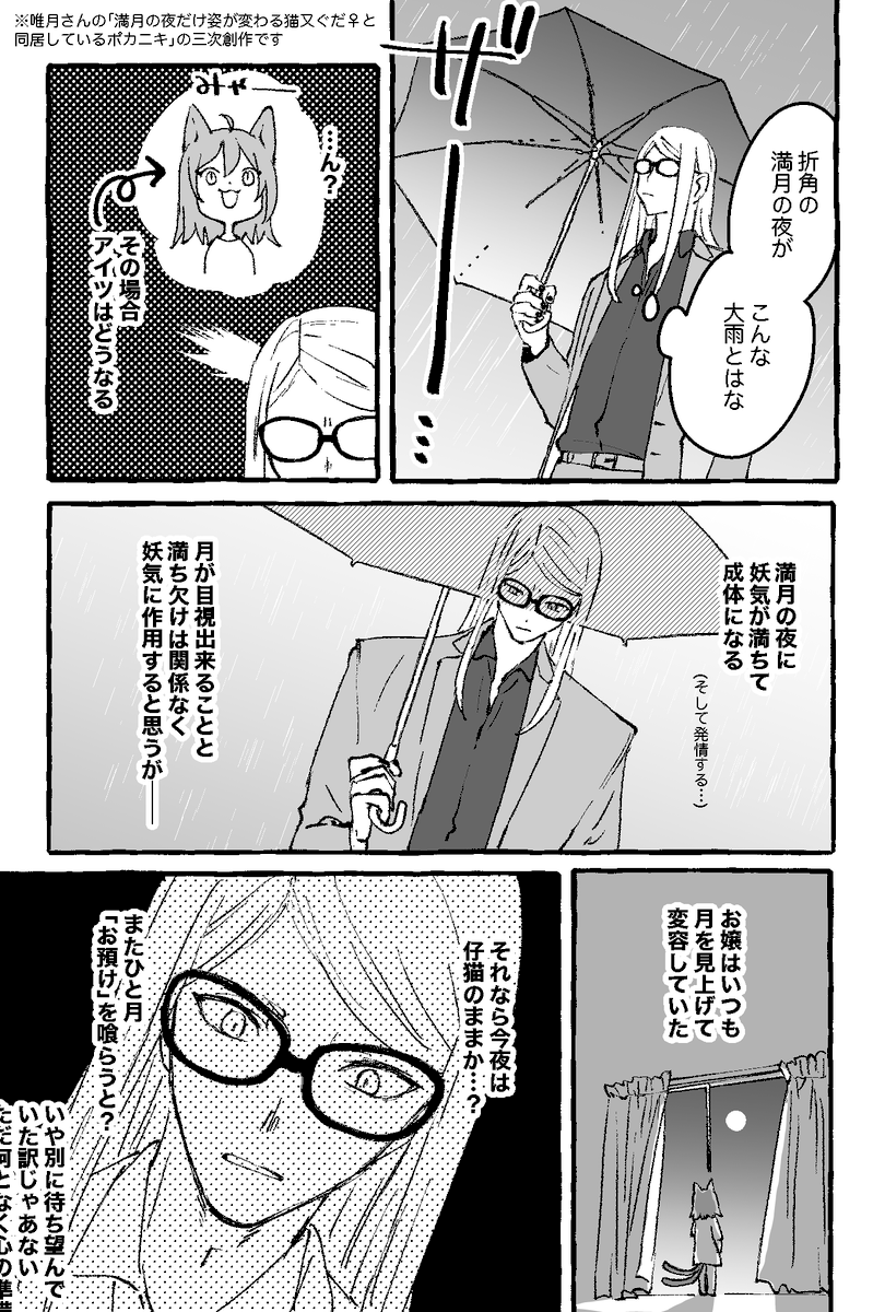 (現パロ)ポカぐだ♀ 猫又ぐだちゃんの三次創作です。何か問題あったら遠慮なくご指摘下さい……! 