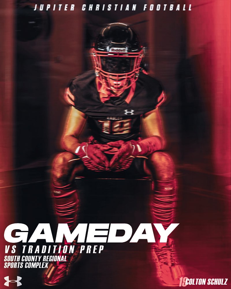 JCSEaglesFB's tweet photo. GAMEDAY • WEEK 2 

@ TRADITION PREP https://t.co/8YnW4Kd6j4