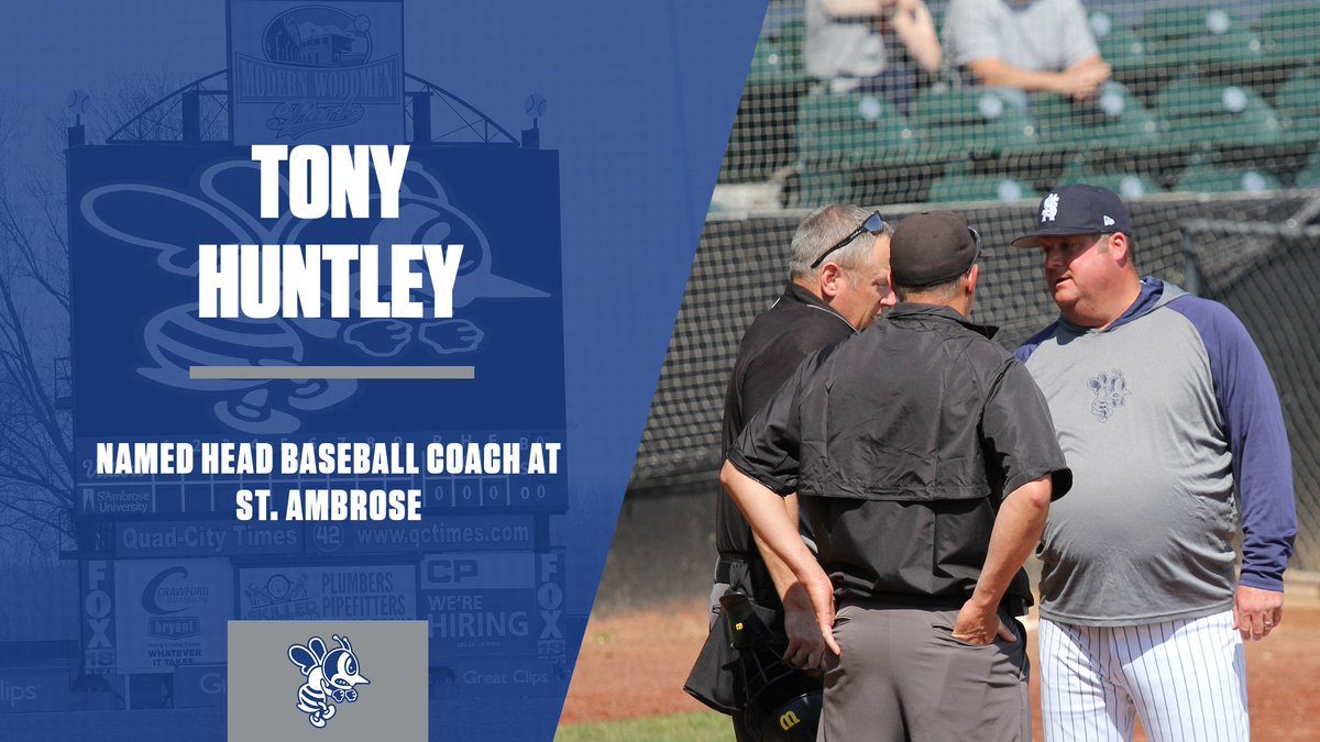 SAUBEES's tweet photo. Baseball: Tony Huntley named Head Coach of @AmbroseBaseball 
https://t.co/froXPYy5oV https://t.co/zOBpCP6Awi
